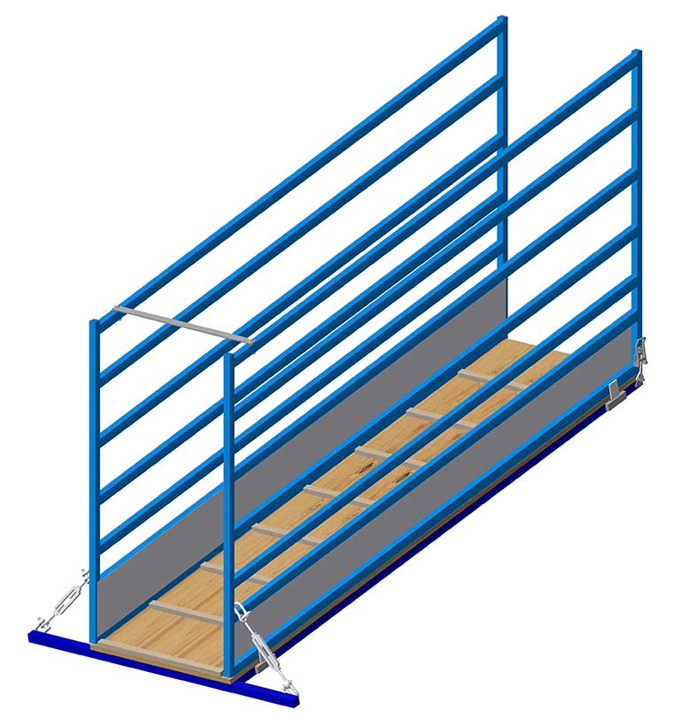 portable sheep and goat loading ramp 2200mm