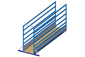 sheep and goat portable loading ramp free plans