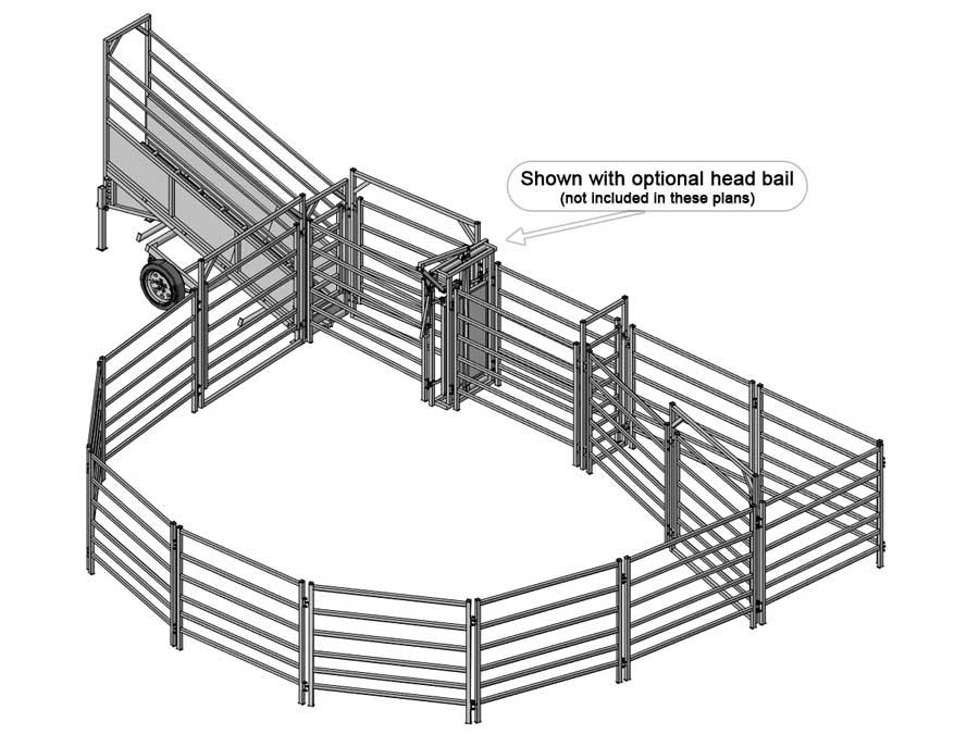 portable cattle yards plans